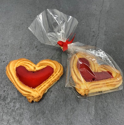 Marzipan Makronen Herz